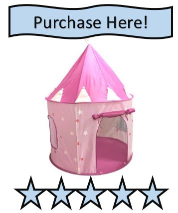 pink castle indoor play tent reviewed