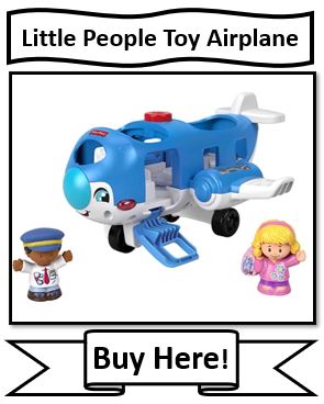 New Little People Toy Airplane 