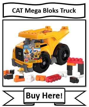 Mega Bloks Cat Dump Truck - Large Size