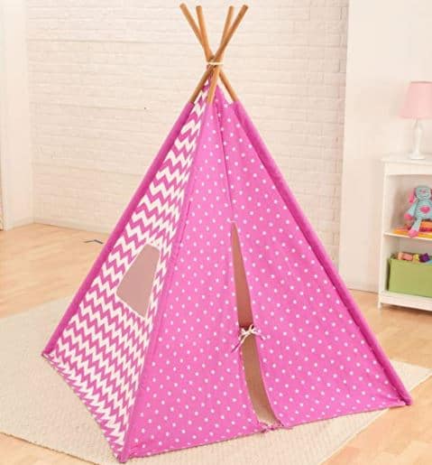 KidKraft Pink Teepee Tent