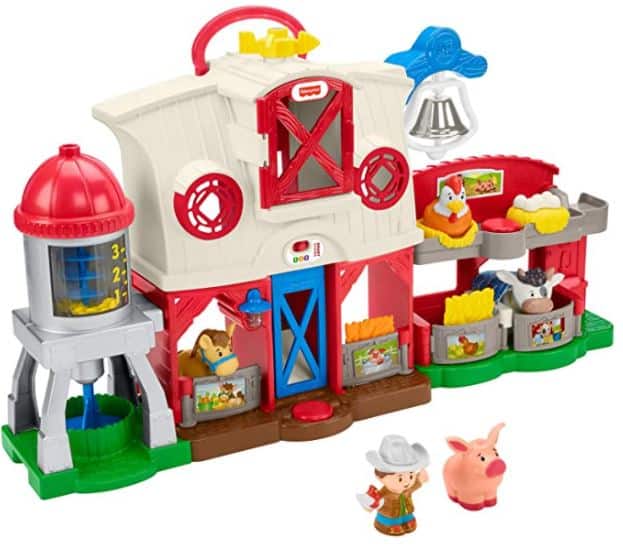 Little People Caring for Animals Farm Set
