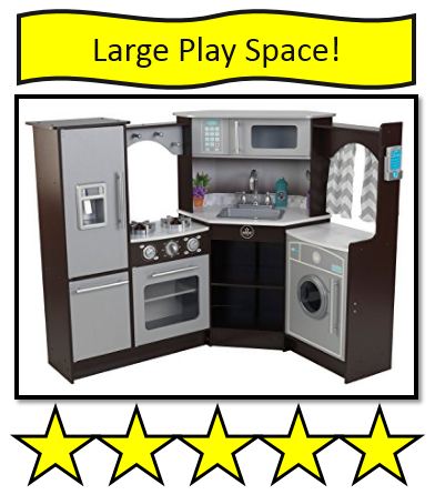 KidKraft ultimate corner play kitchen set.
