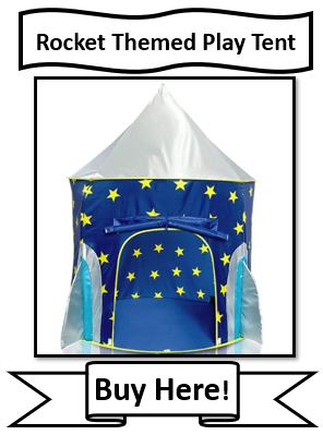 Rocket Themed Play Tent