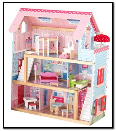 KidKraft Chelsea Doll Cottage With Furniture 