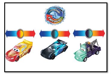 Disney's Cars Color Changing Cars 3 Pack