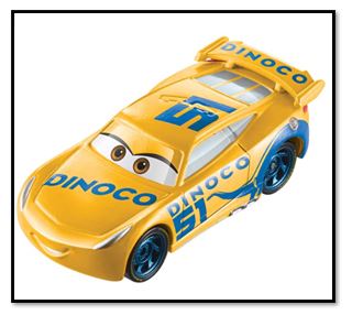 Disney Pixar Cars Color Changers Dinoco Cruz Ramirez