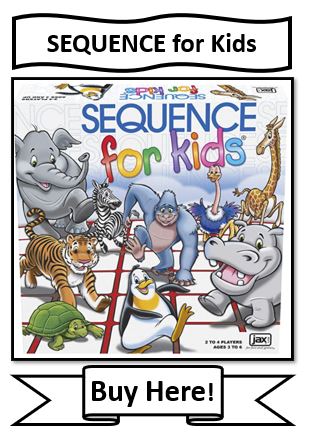 SEQUENCE For Kids Board Game