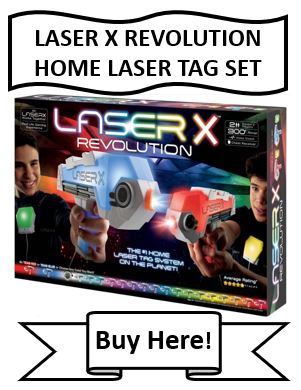 LASER X REVOLUTION 2-PERSON HOME LASER GUN SET