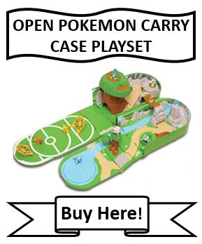 Open Pokémon Carry Case Playset