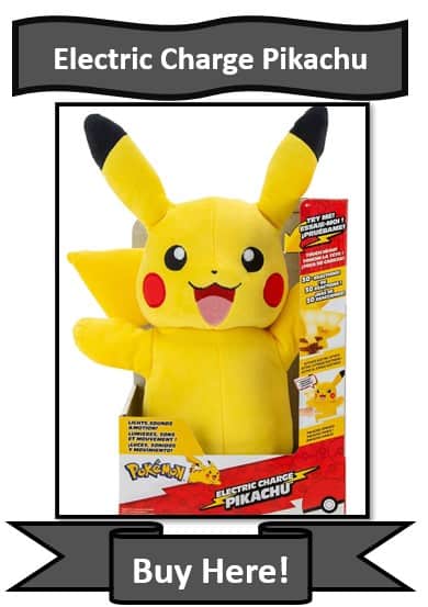 Pokémon Electric Charge Pikachu Plush Toy