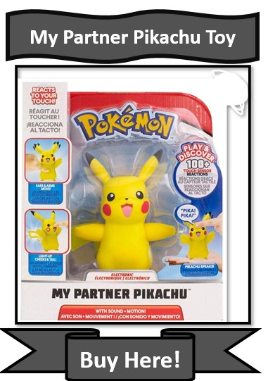 Pokémon My Partner Pickachu Toy Review