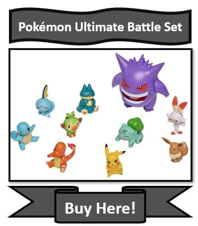 Pokémon Ultimate Battle Set 10-Piece Action Figure Set