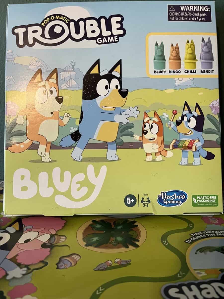 Bluey Trouble Game Review Toy Reviews By Dad