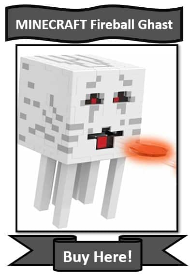 Minecraft Fireball Ghast Toy Review