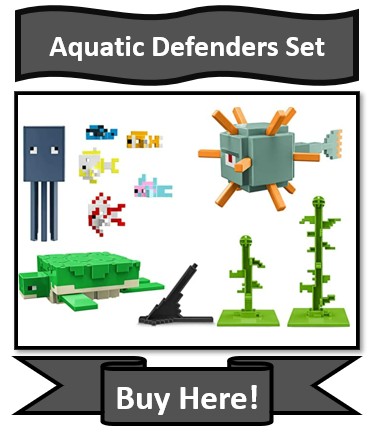 Minecraft Aquatic Defenders Set
