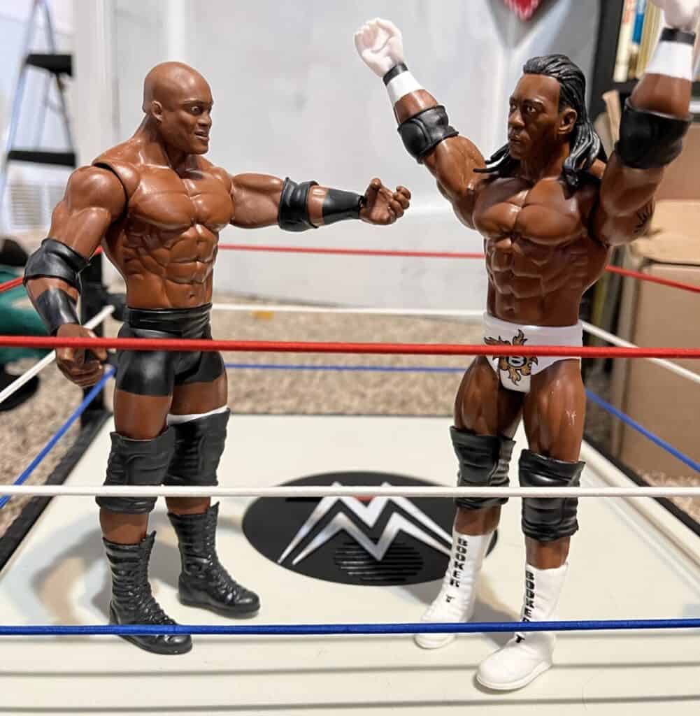 WWE Bobby Lashley vs. King Booker Action Figure Set (Original Photo)