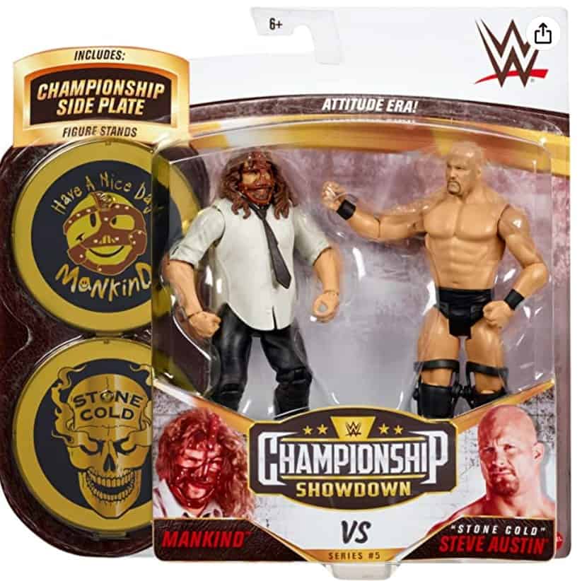 WWE Championship Showdown Series 5 Mankind vs. Stone Cold Steve Austin