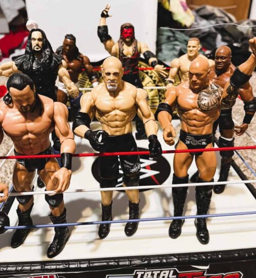WWE Action Figures Original Photo
