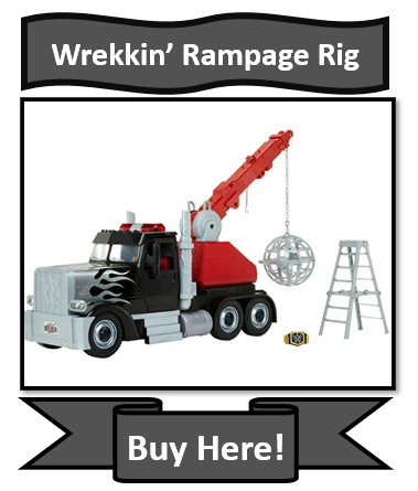 WWE Wrekkin' Rampage Truck Toy