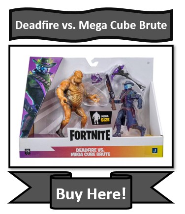Fortnite Duos: Deadfire vs. Mega Cube Brute Action Figures Reviewed