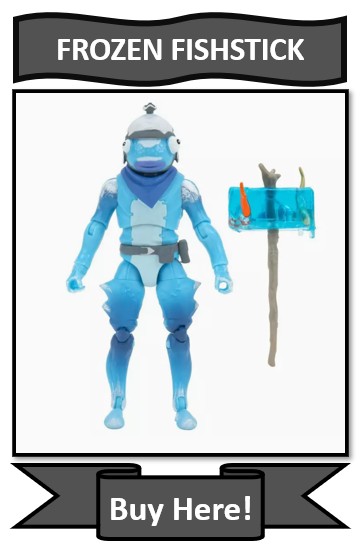 Fortnite Solo Mode Frozen Fishstick Action Figure Reviewed