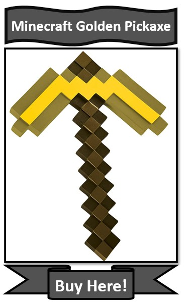 Minecraft Golden Pickaxe Buy Here