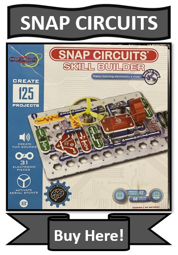 Snap circuits 125 project 31-piece set