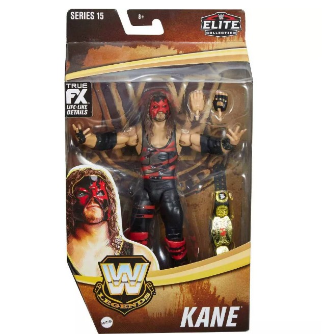 WWE Elite Series 15 Kane Action Figure Reviewed