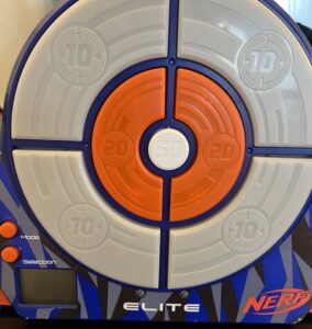 Original Photo of the Nerf Elite Digital Target