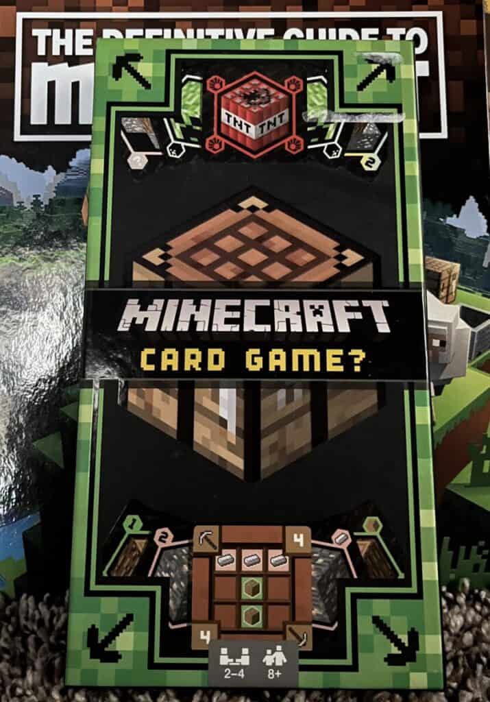 Minecraft Card Game Original Photo