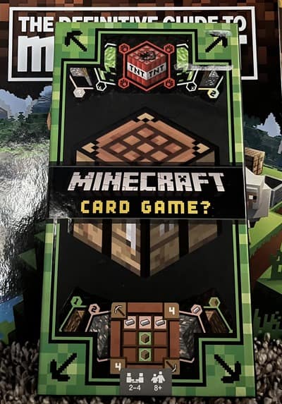 Original Minecraft Card Game Photo - toyreviewsbydad.com