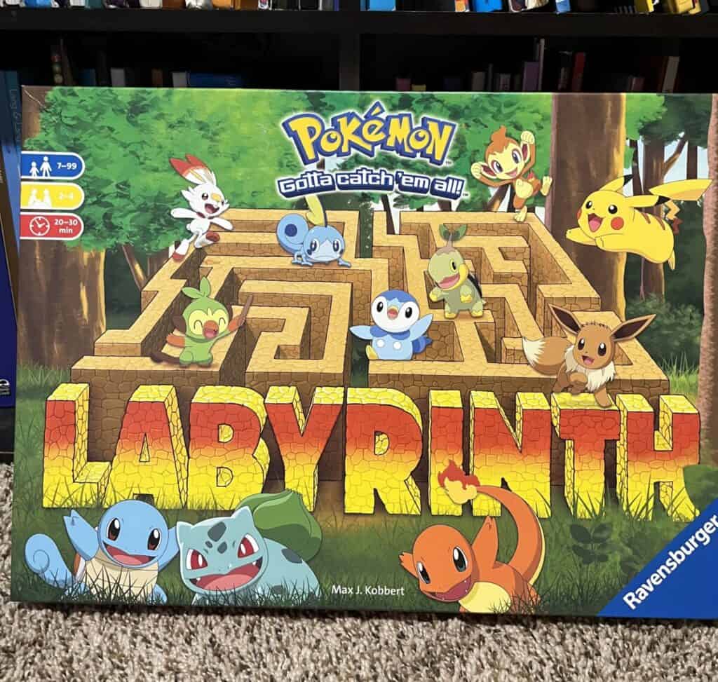 Original Pokémon Labyrinth Board Game Photo